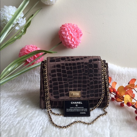 ‼️SOLD‼️ Chanel Giraffe Print Accordion Fur Bag - Picture 3 of 8